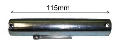 Ersatzrollen Steckachse mit Splint 20x115mm