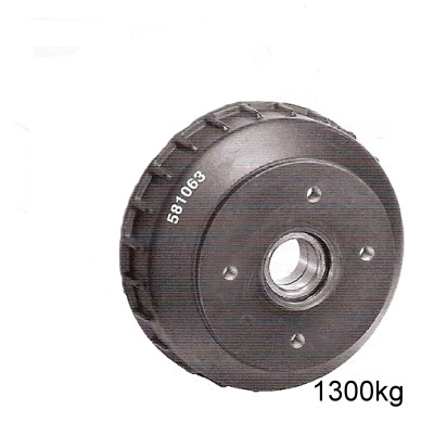 Bremstrommel Alko Typ 2051 ECO 4/100 Plus Achse