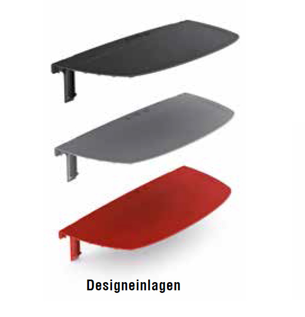 Kotflügel Alko EA/TA Designeinlage silber